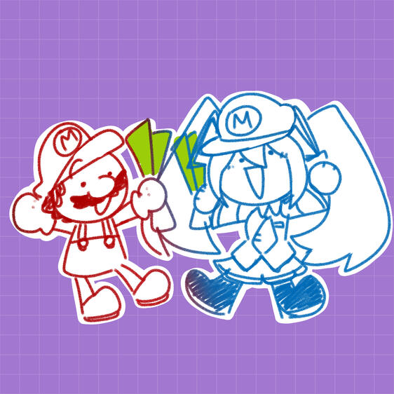 2 Fullbody Sketches + 2 Props